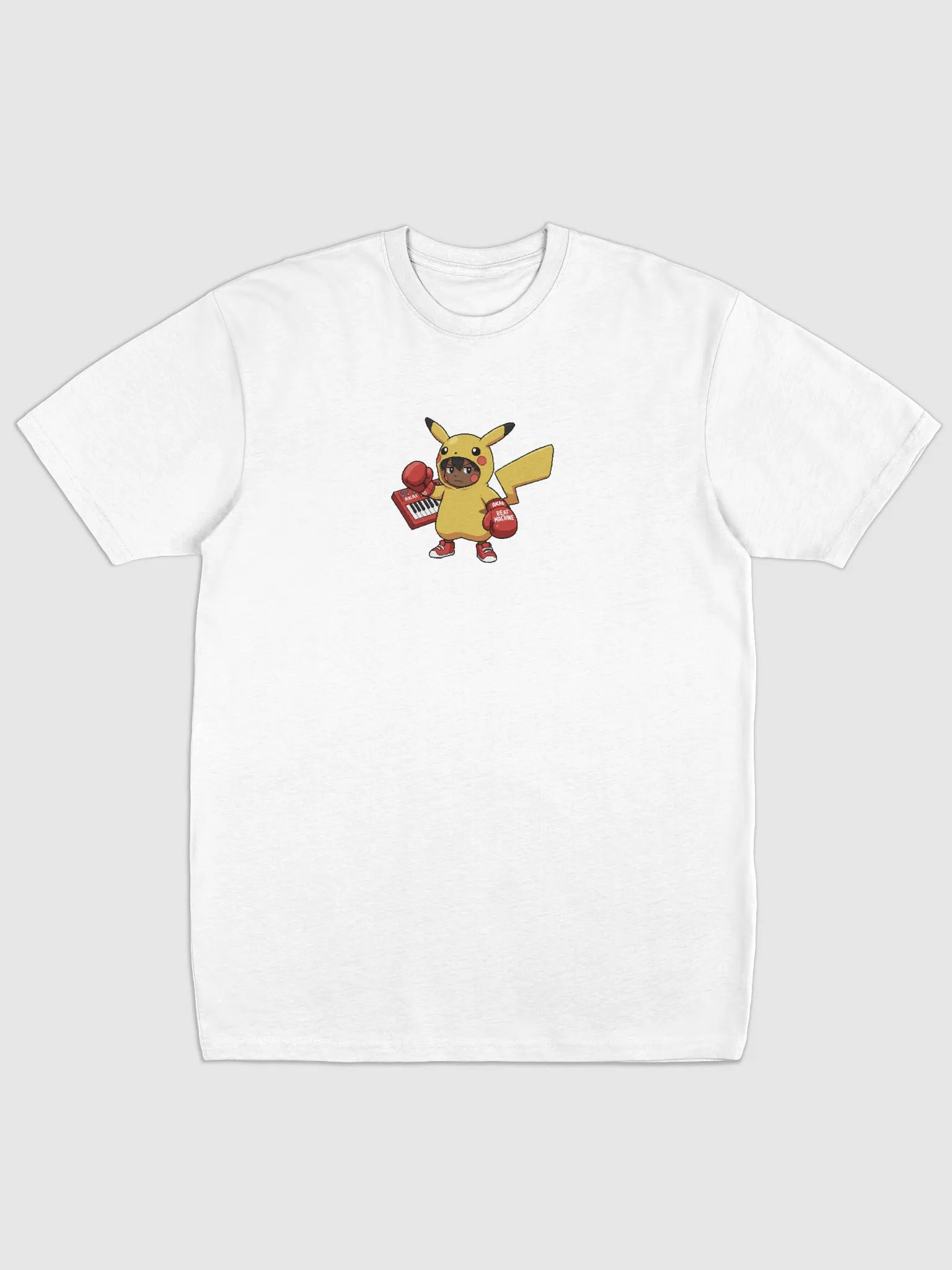BEAT MACHINE BEATKA WHITE TEE SHIRT product image (1)