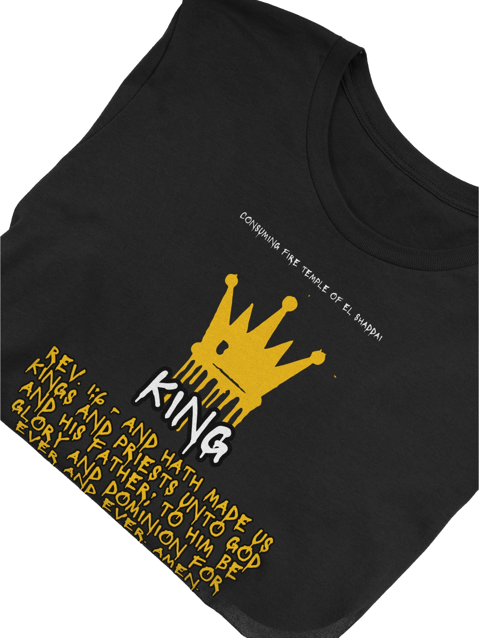 Rev. 1:6 King T-Shirt product image (32)