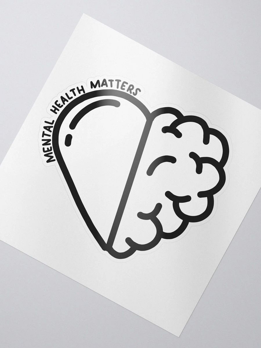 Mental Health Matters Kiss Cut Sticker product image (2)