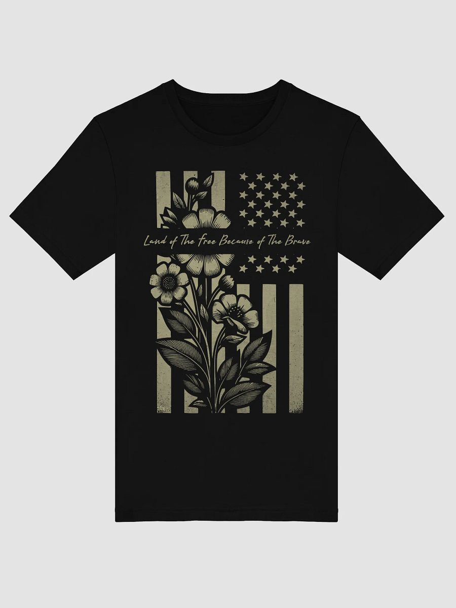 4th of July Floral Signature Unisex T-Shirt product image (29)