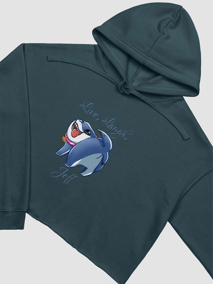 Live, Laugh, Jeff Rivals Crop Hoodie product image (2)