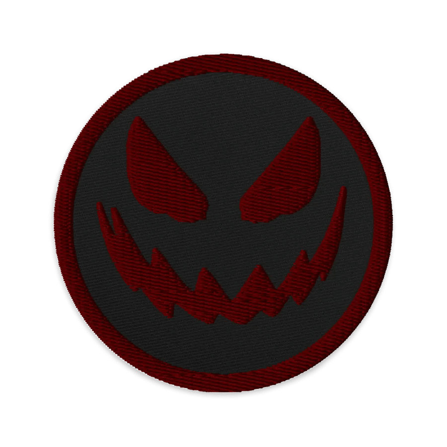 Sinister Grin Embroidered Patch product image (1)
