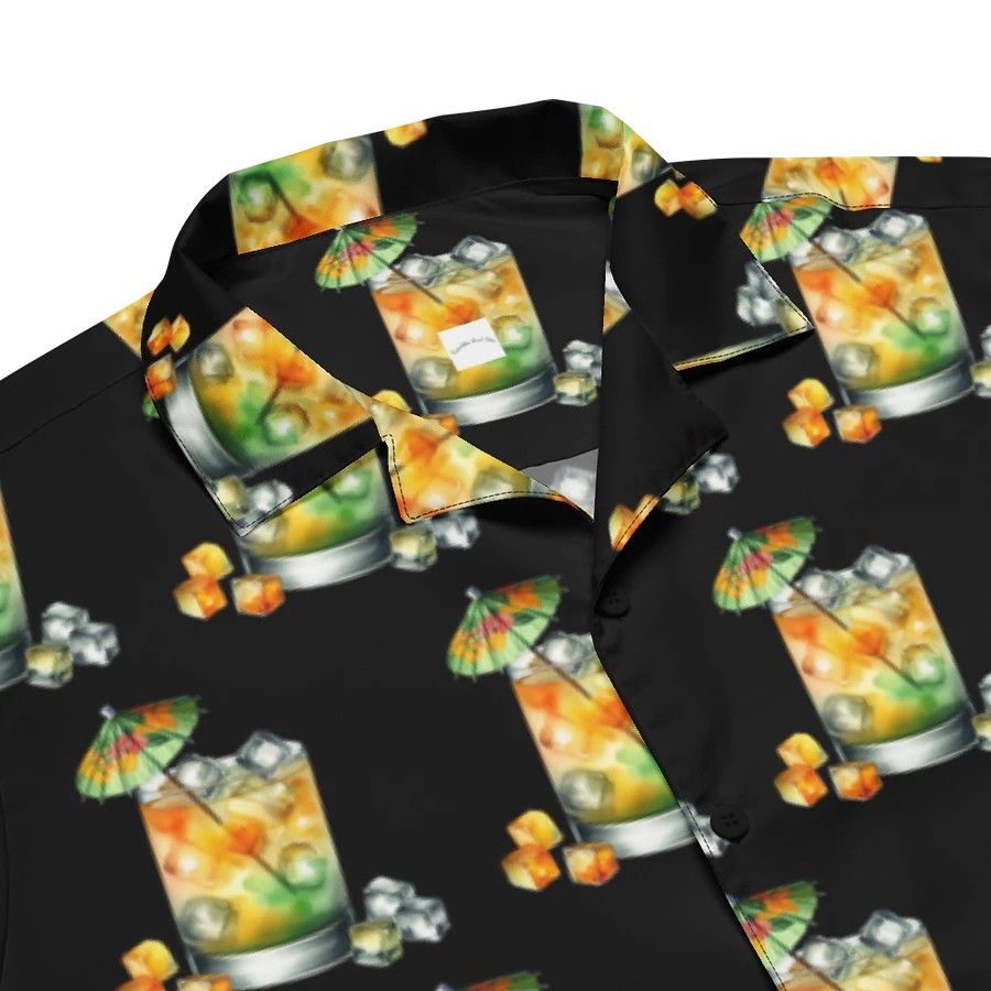 Hawaiian Style Beach Shirt, Umbrella Cocktail product image (5)