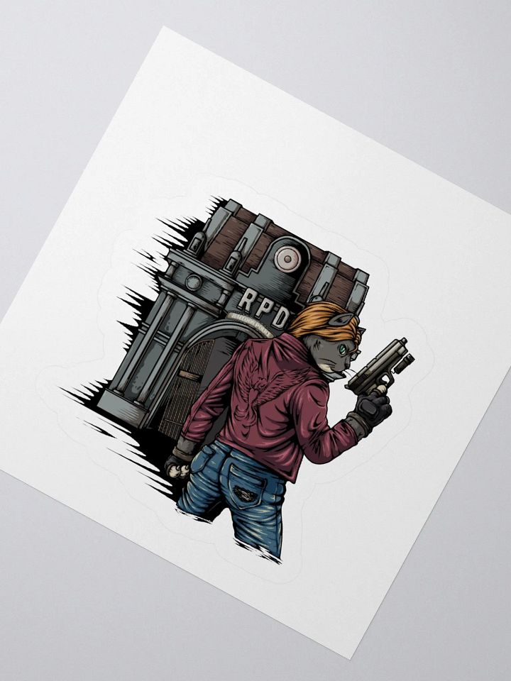 Resident Evilll Gobbi V1 Non Holo Sticker! product image (10)