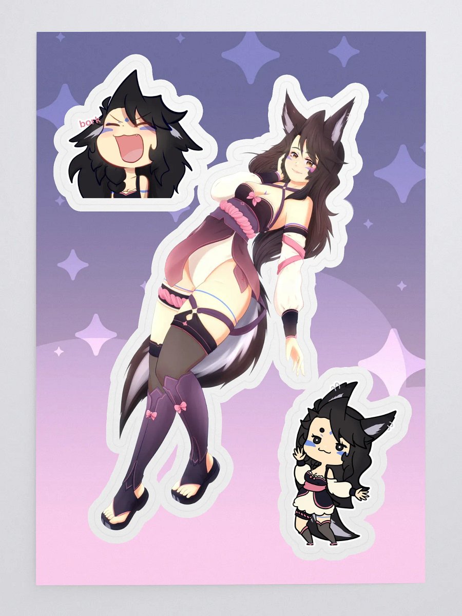 Celestial Dusk Kiss Cut Sticker Sheet product image (3)