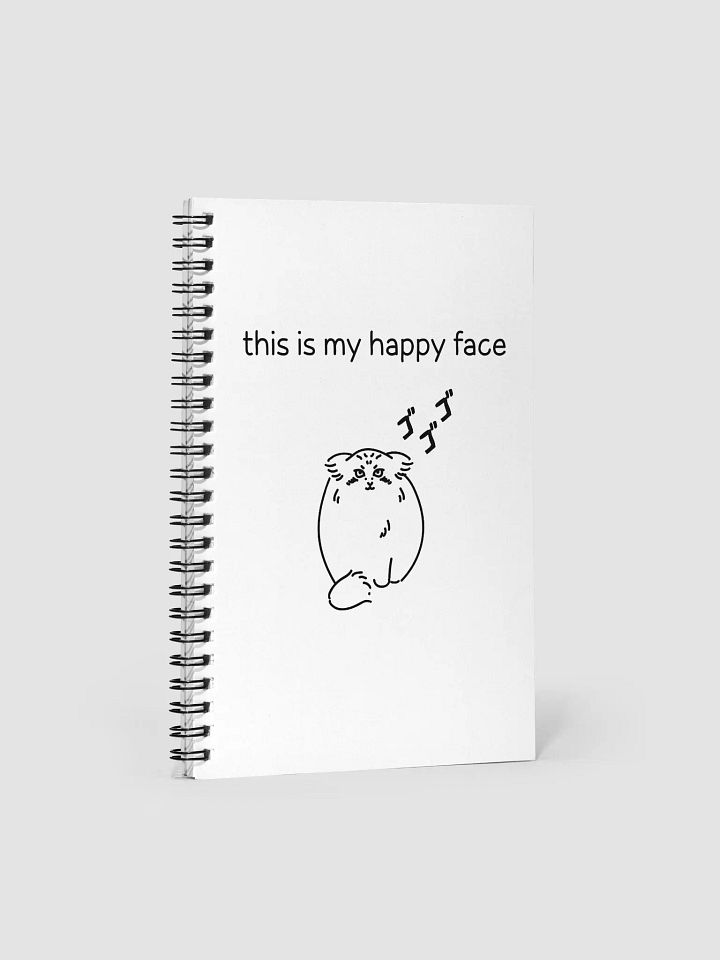 This Is My Happy Face - Spiral Notebook product image (1)