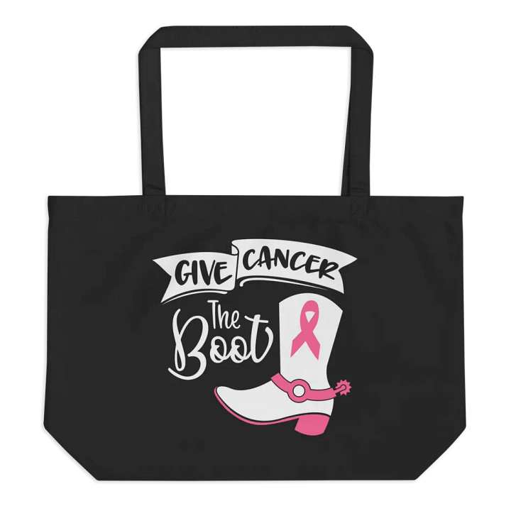 Give Cancer The Boot Bag product image (1)