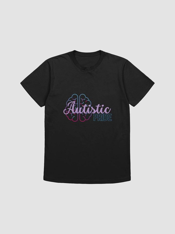 Autistic Pride Brain Super Soft Gradient Shirt product image (3)