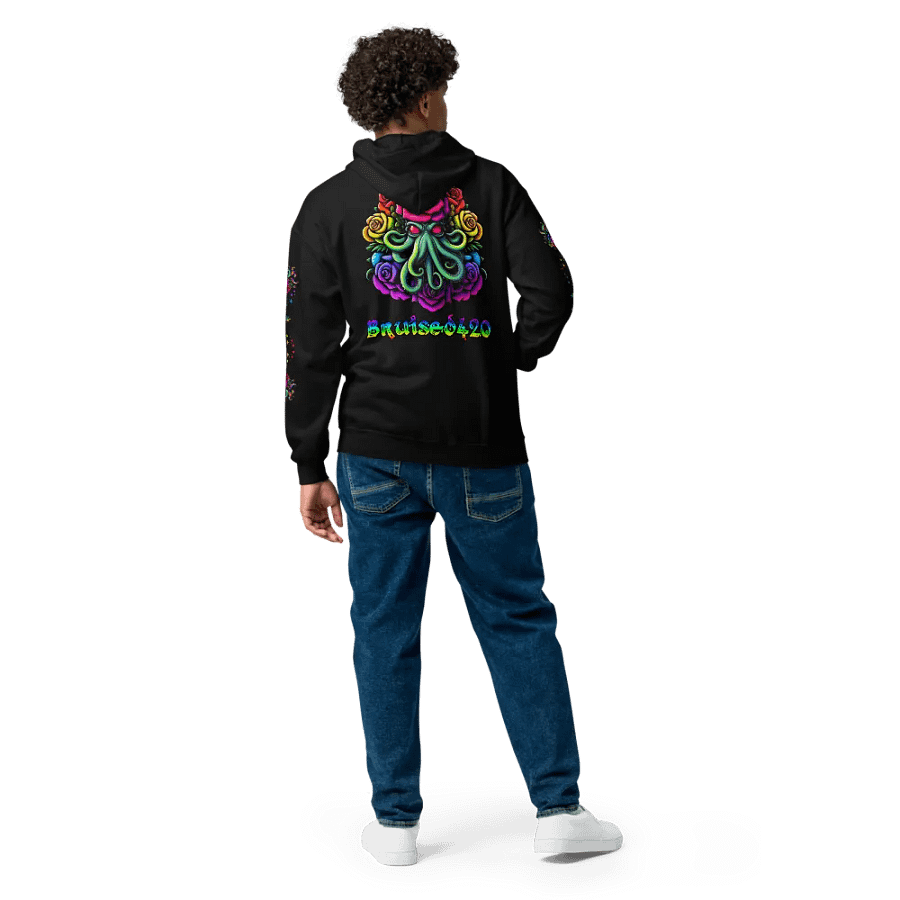 PRIDE Cthulhu Royalty Hoodie Zip-Up (Lots of Colors!) (Up to 5xl!) product image (50)