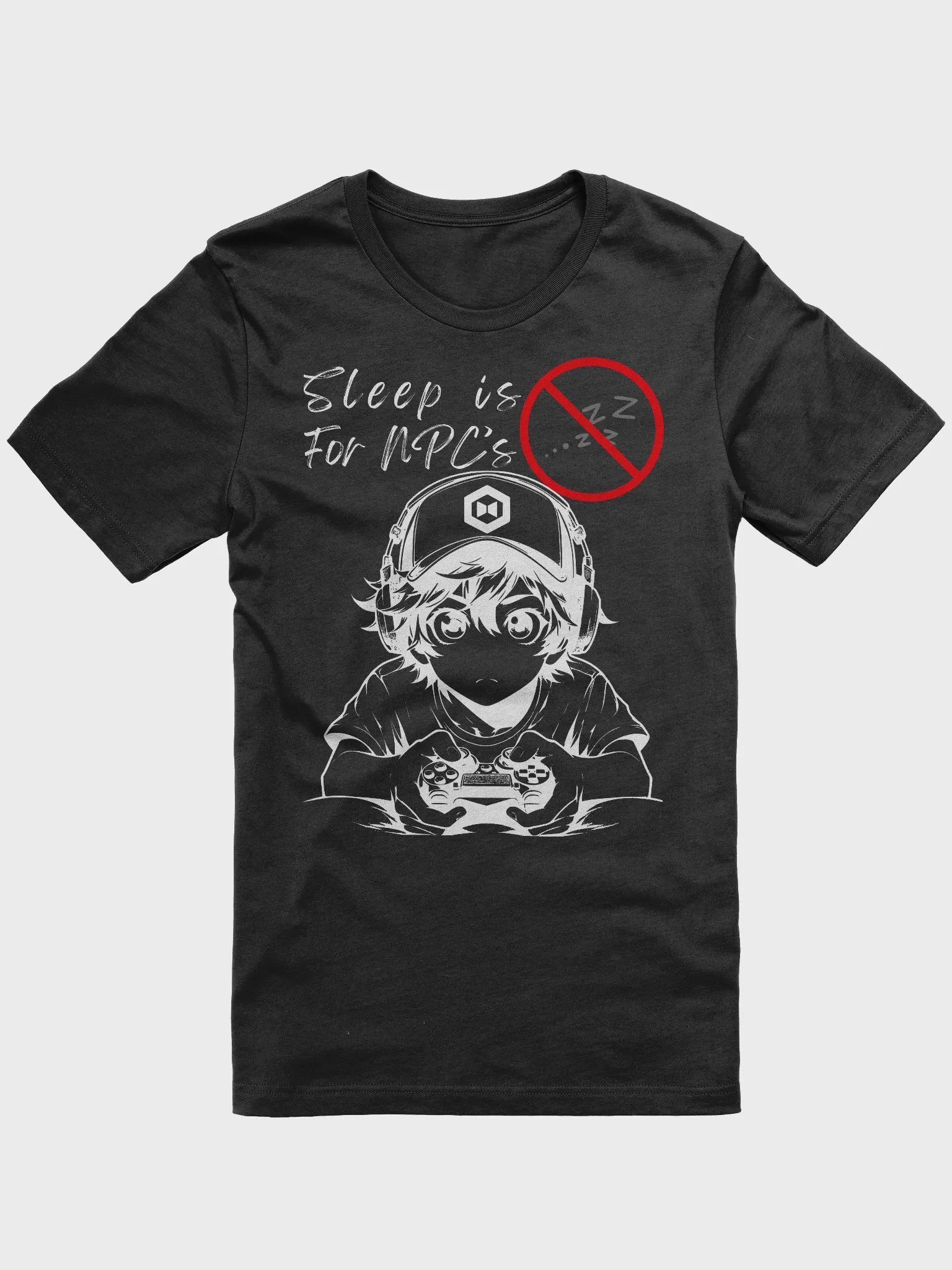 Sleep is for NPC's Stylized T-Shirt product image (9)