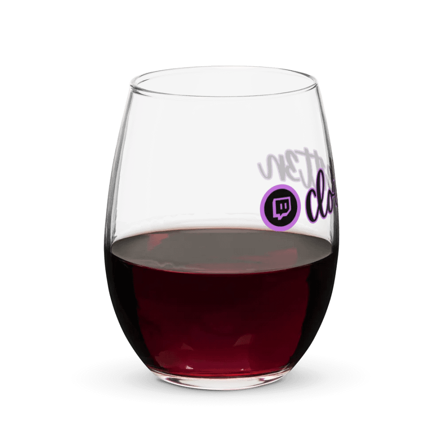 *Leaving Soon* TTV Name Logo Stemless Wine Glass product image (8)