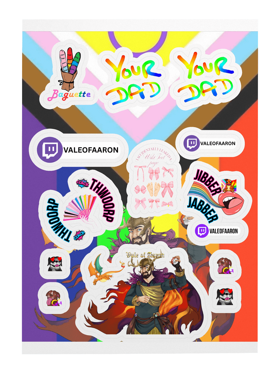 Random Collection Sticker Sheet! product image (3)