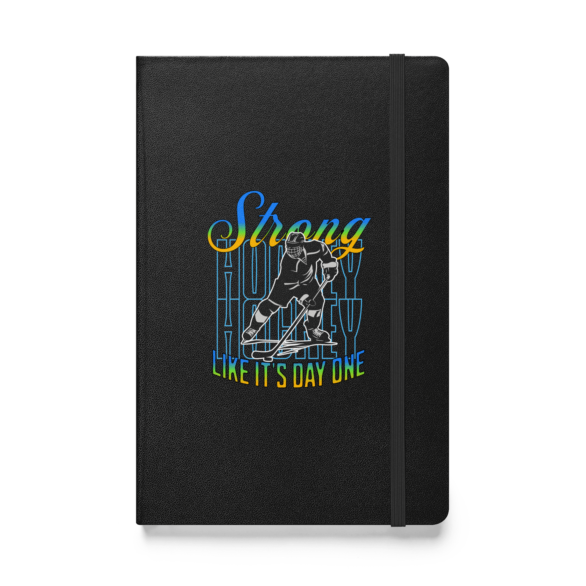 Like Its Day One Hockey Player Hardcover Journal product image (1)