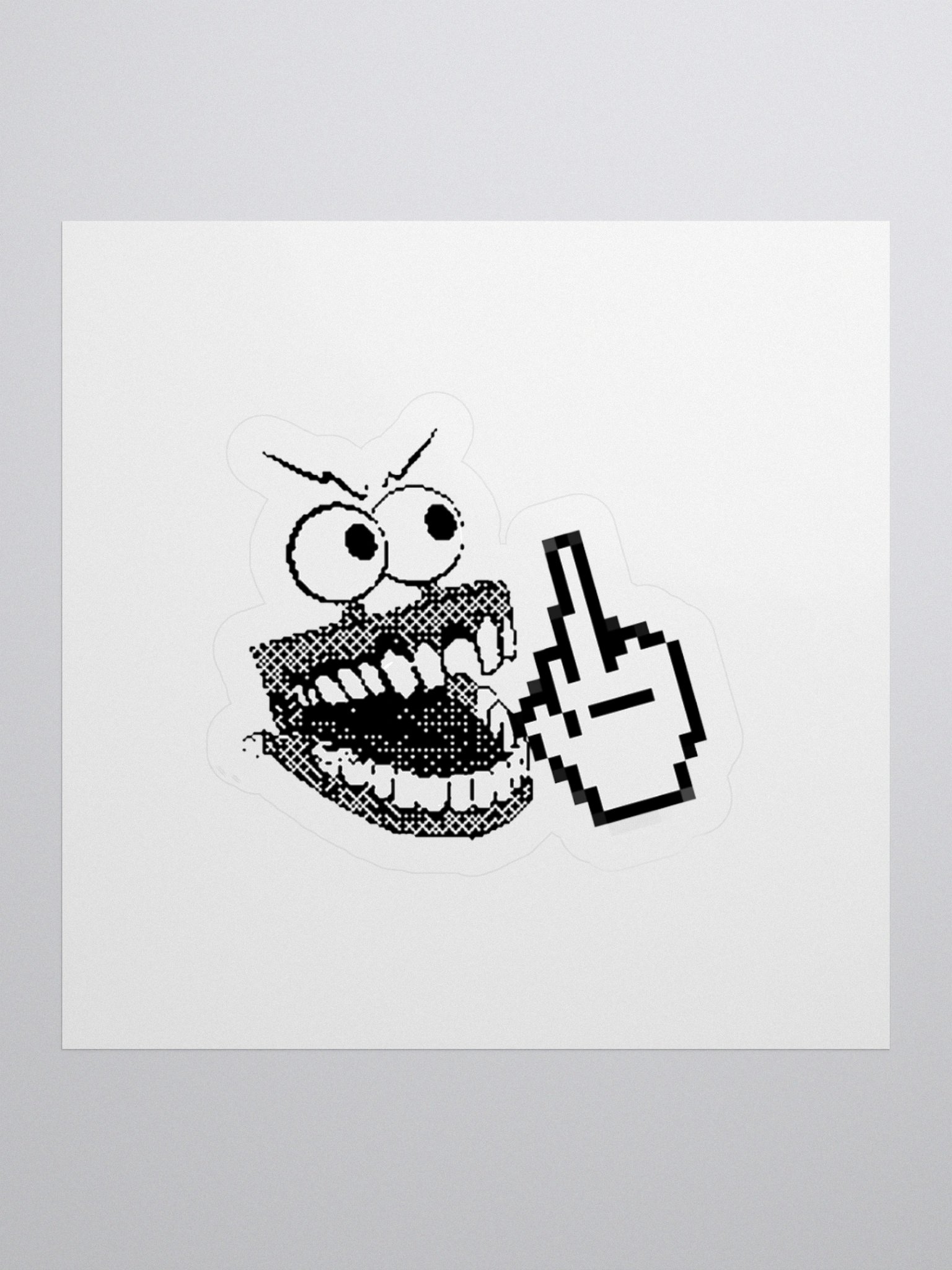Iconic Teeth Sticker product image (2)