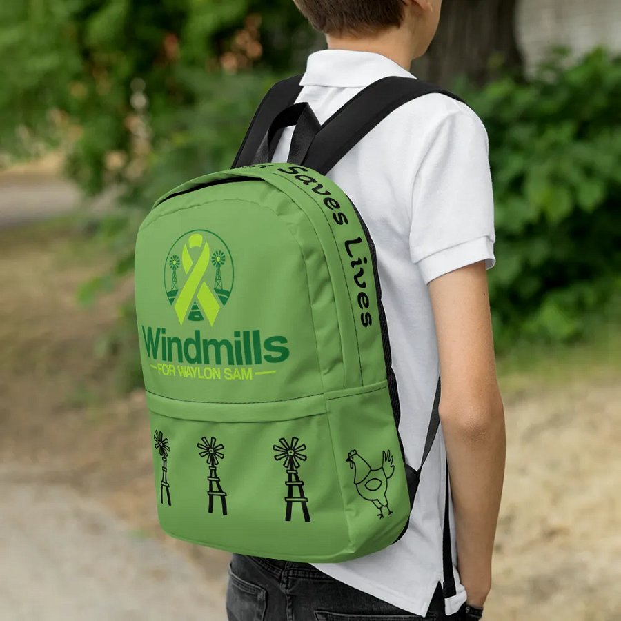 Windmills For Waylon Sam Backpack product image (5)