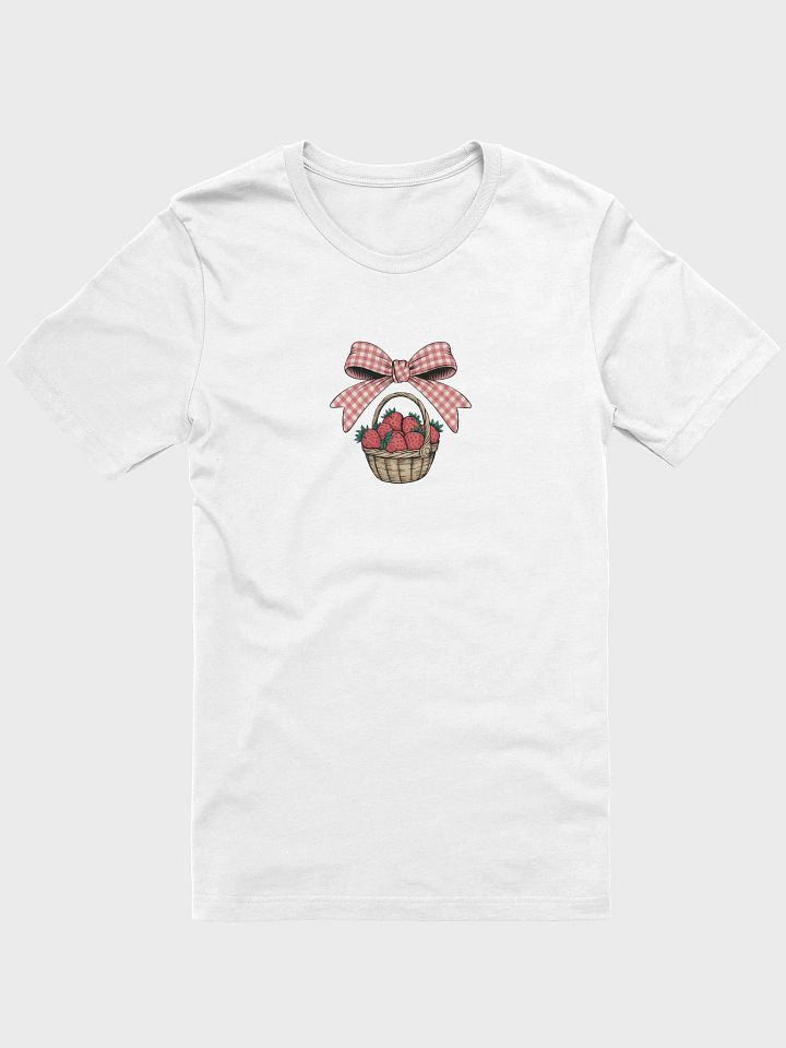 Strawberry Delight Checkered T-Shirt product image (51)