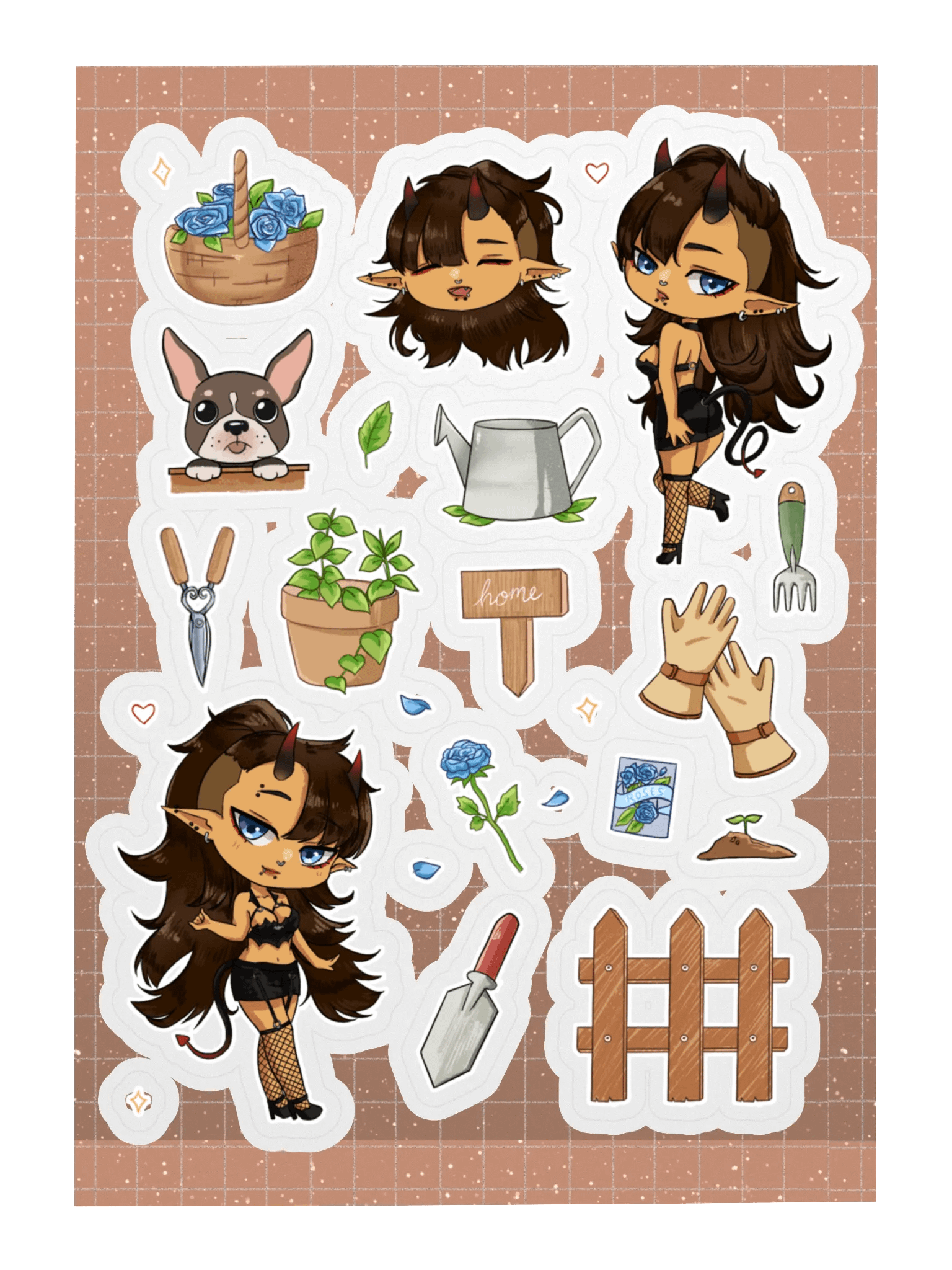 Garden Sticker Sheet product image (3)