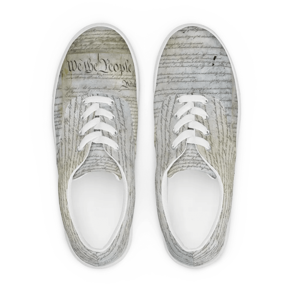 "Composition" Womens Canvas Shoes product image (3)