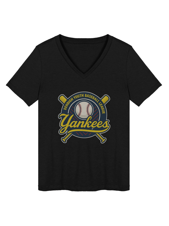 Yankees Logo Baseball V-Neck Tee product image (4)
