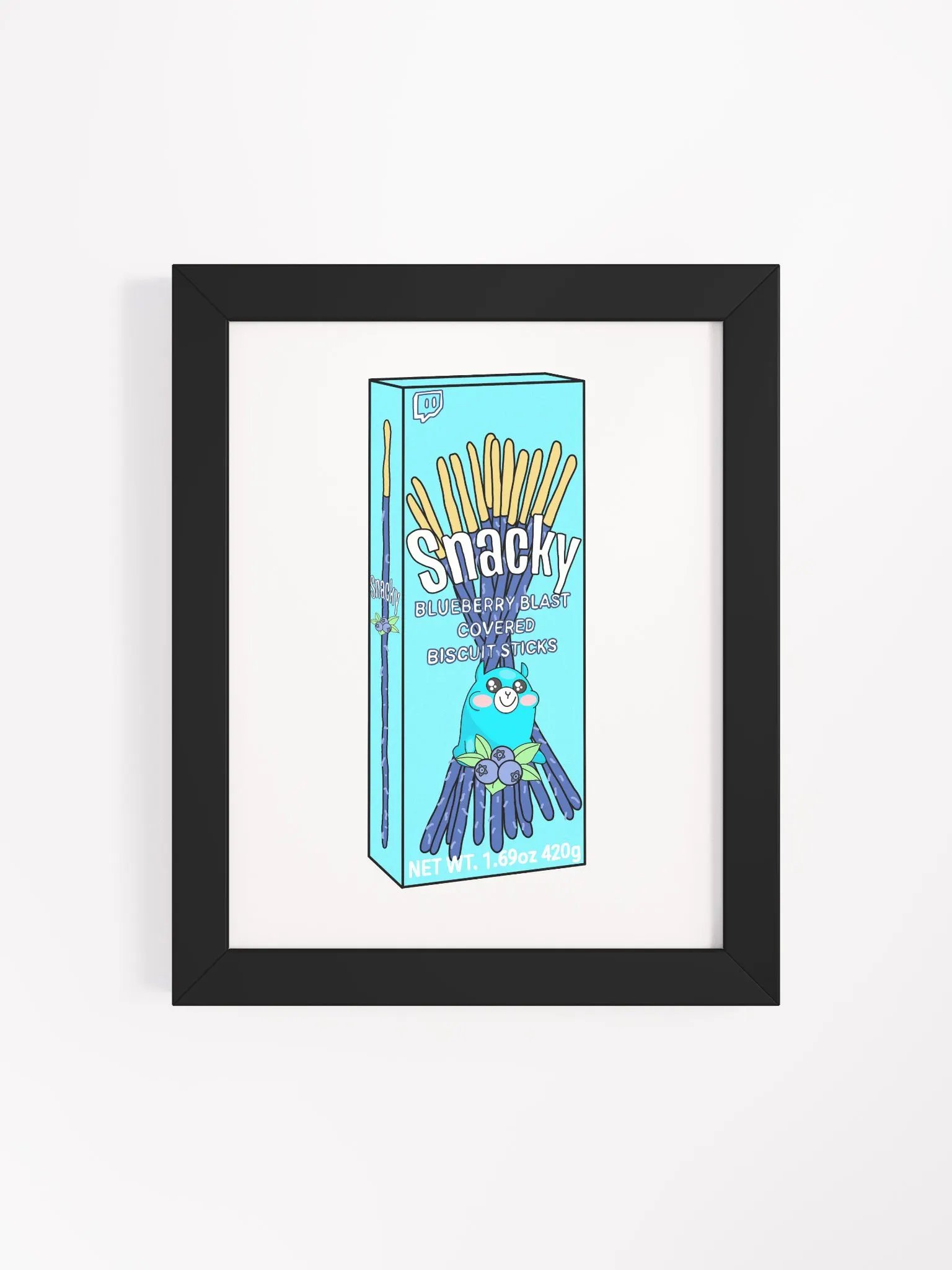 Blueberry Blast Biscuit Sticks Box Art Poster product image (22)