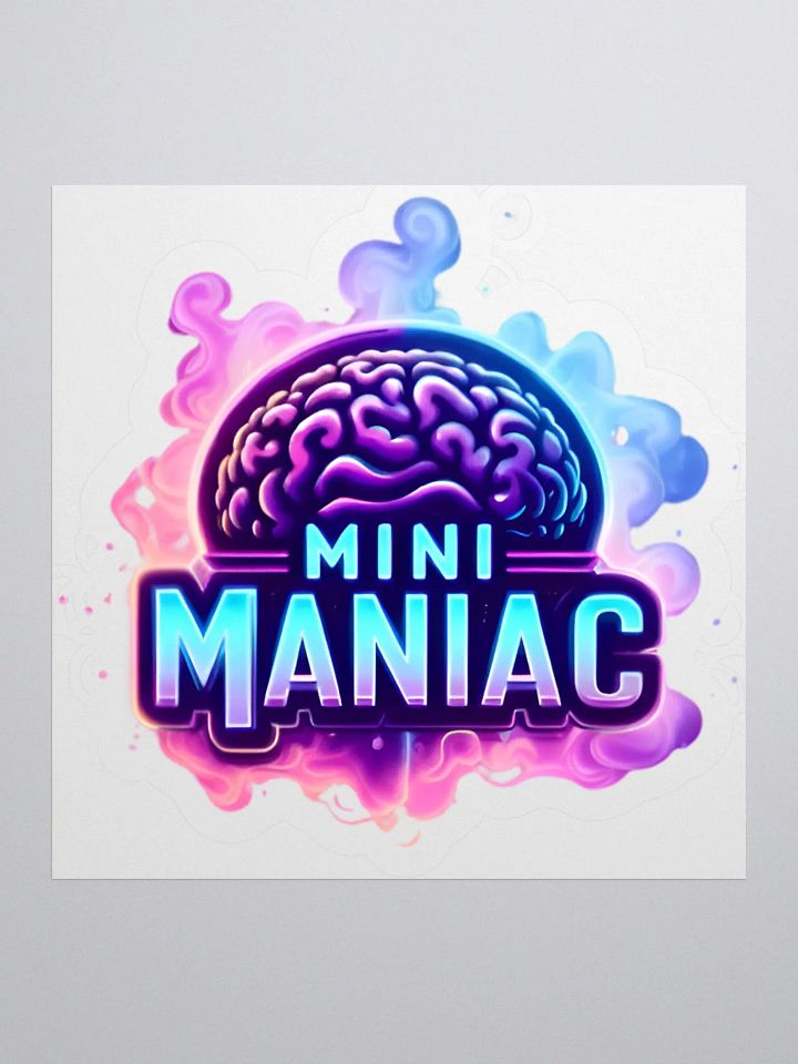 MINI MANIAC STICKERS product image (1)