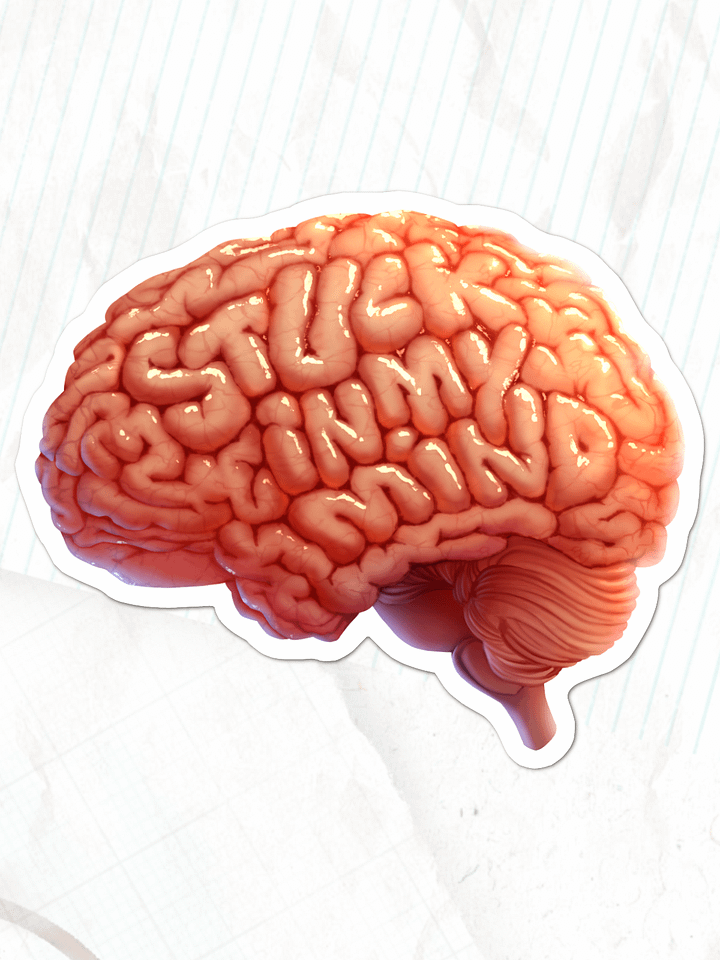 Stuck in my Mind - STICKER product image (1)