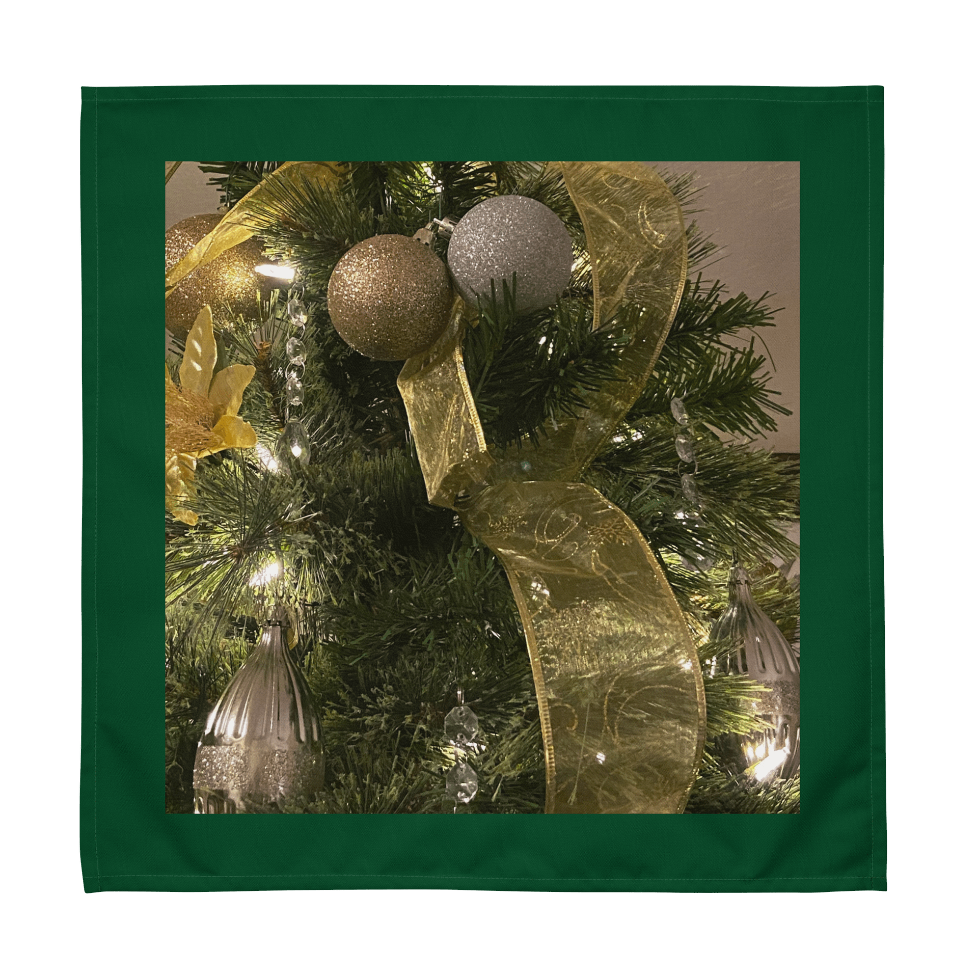 Festive Napkin Set: Golden Christmas Sparkle product image (2)