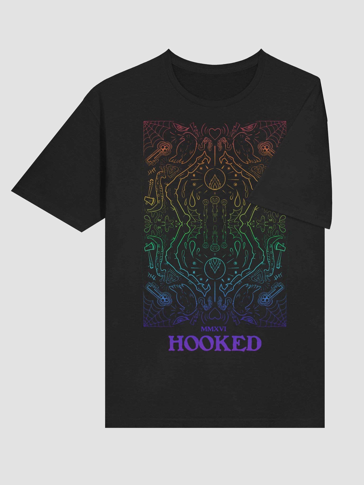 "Hooked"- Prisimatic Graphic Tee product image (6)