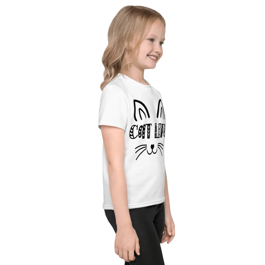 Cat Life Kids Crew Neck T-Shirt product image (5)