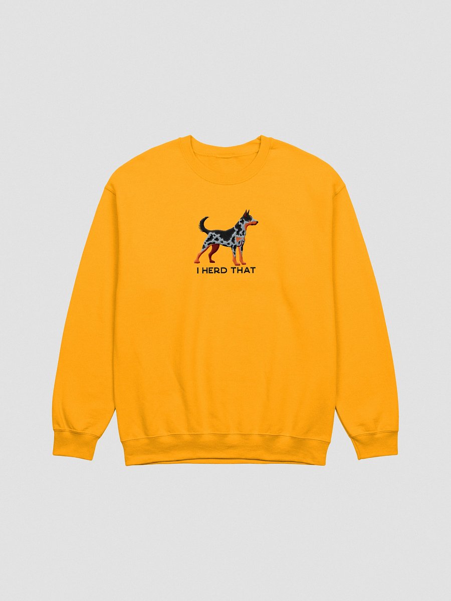 I Herd That Sweatshirt (Embroidered) of a Beauceron(Harlequin, Cropped Ears) product image (10)