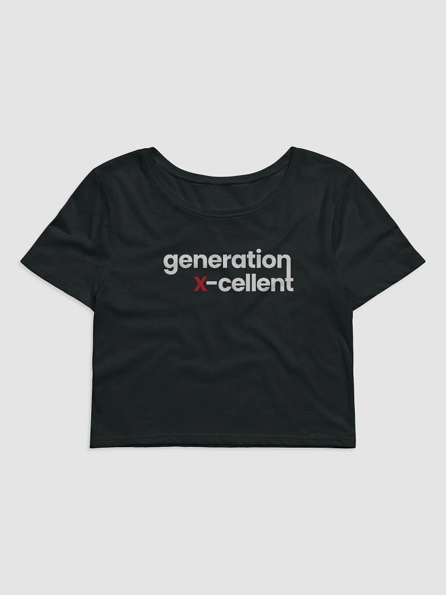 Generation X-cellent Crop Top for Gen X-ers product image (9)
