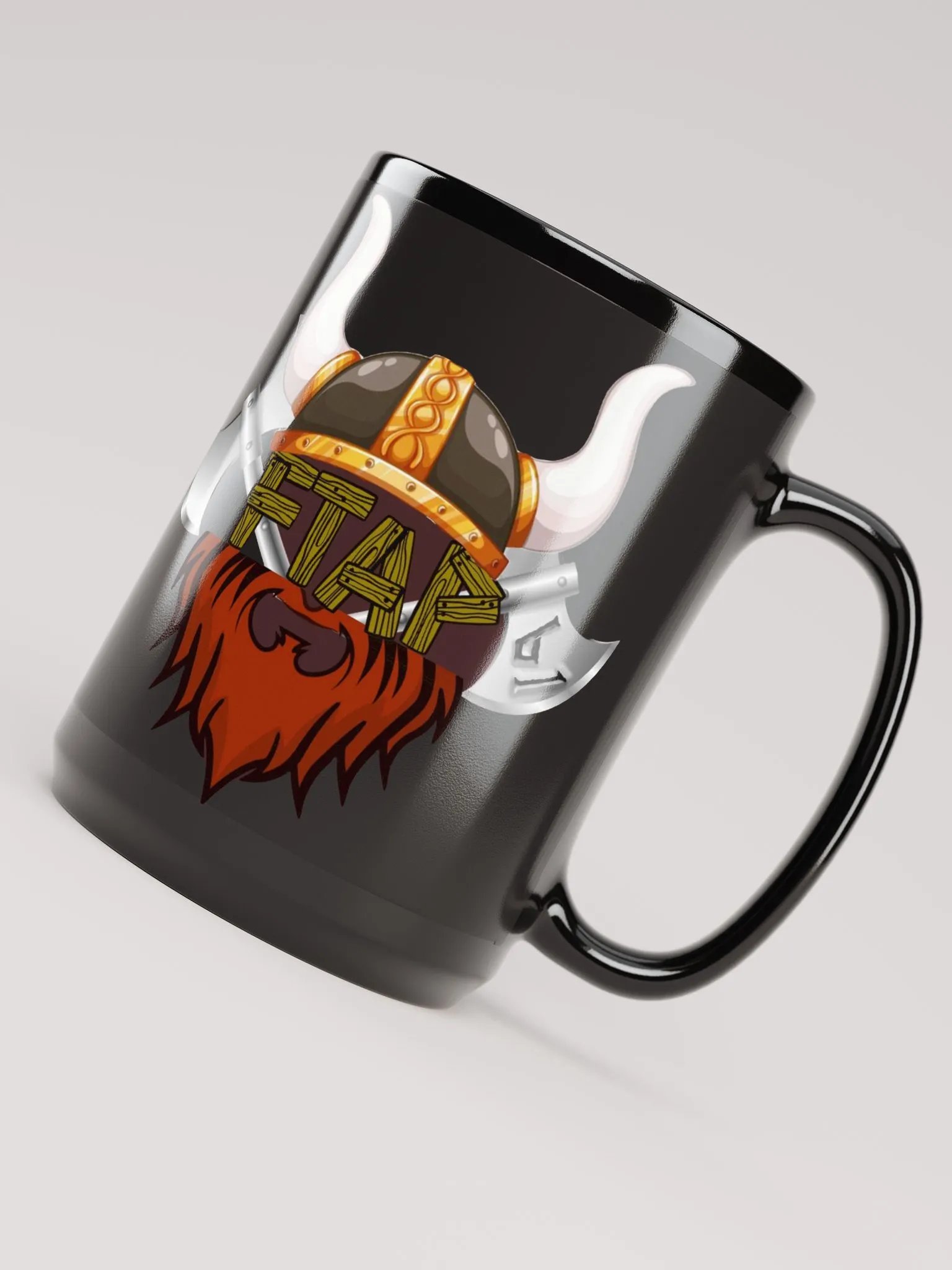 ftap Logo Black Coffee Cup product image (4)