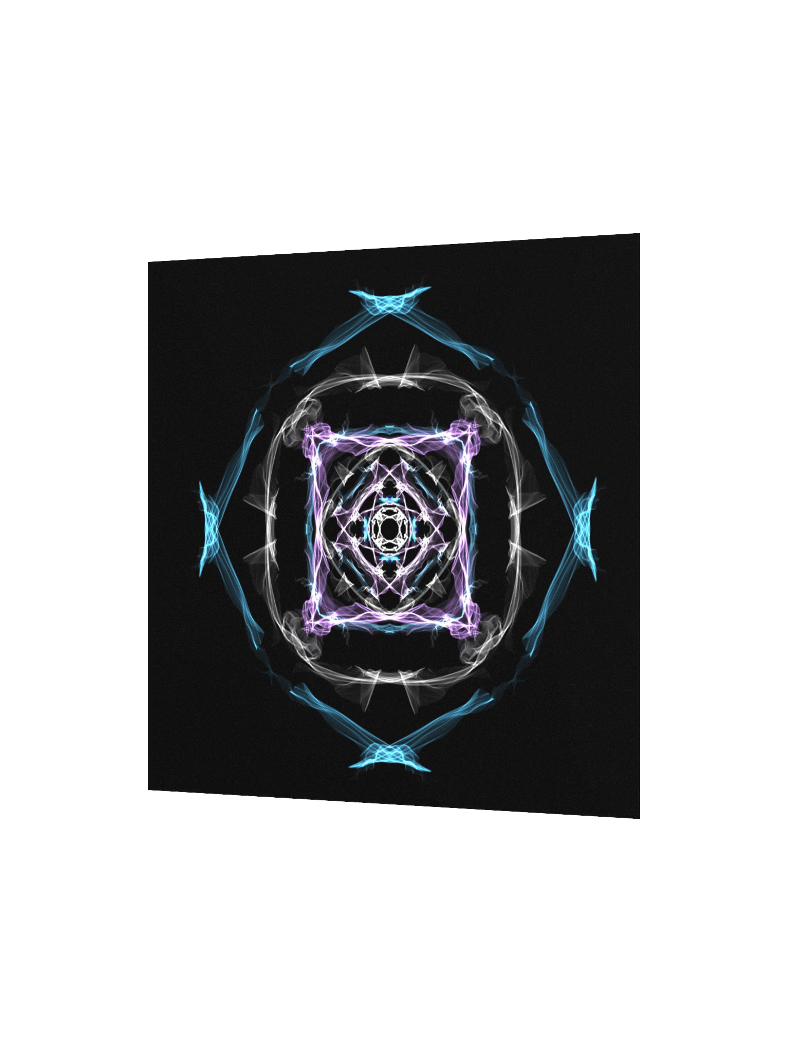 Aether Mandala Abstract Unframed Art Print | Sacred Geometry Poster product image (5)