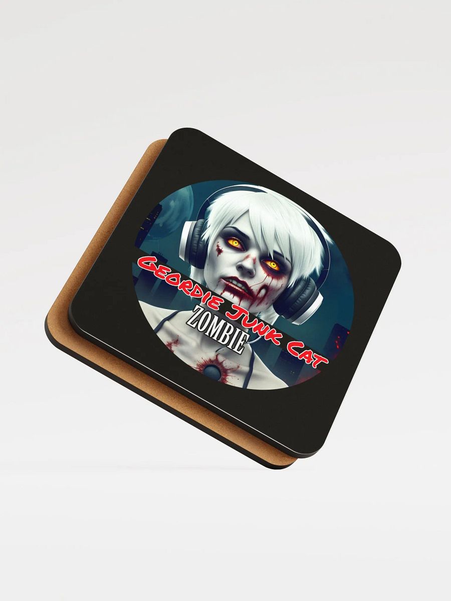 ZOMBIE ONE Drink Coaster (3.74″x 3.74″, US and EU SHIPPING) product image (5)