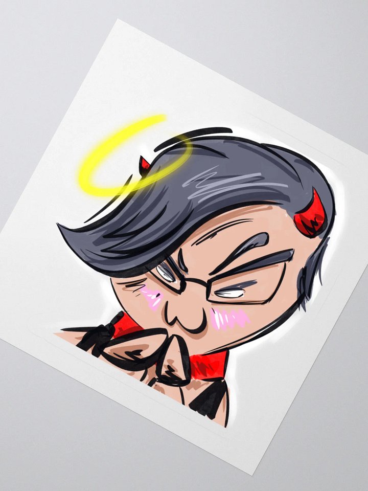 Ecirema Evil Grin Sticker product image (2)