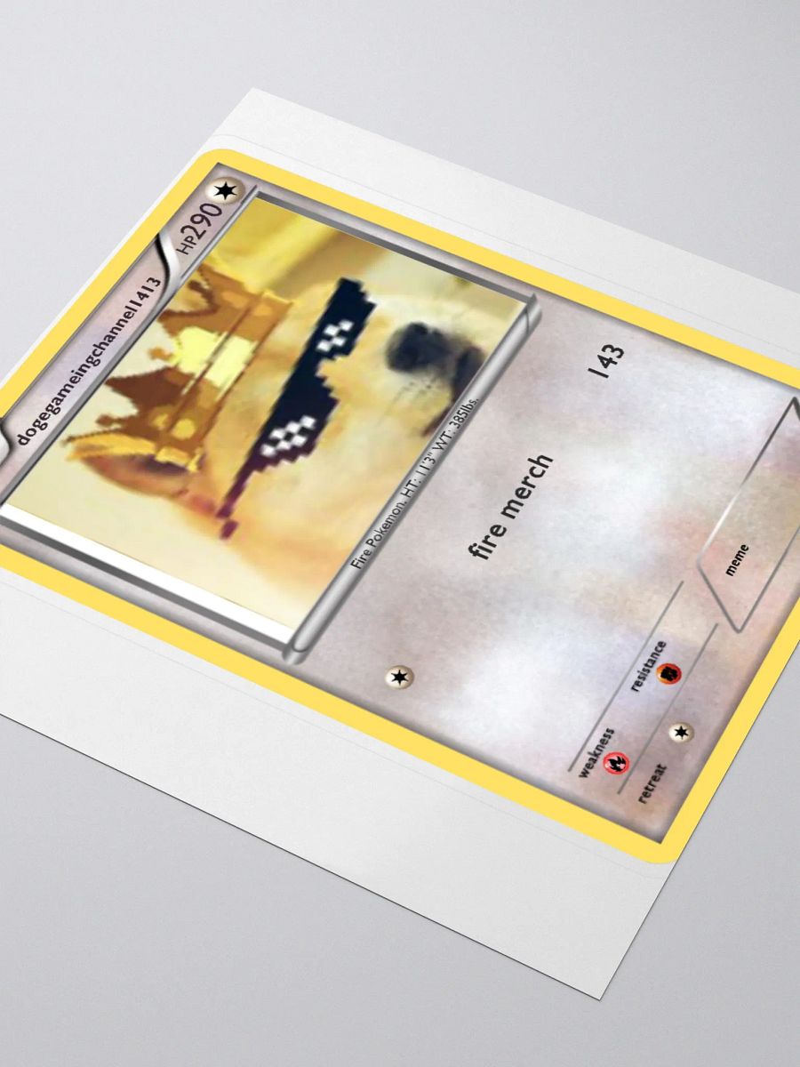 dogegameingchannel1413 Pokémon card product image (3)