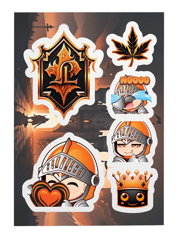 "Embarkment" Sticker Sheet product image (2)