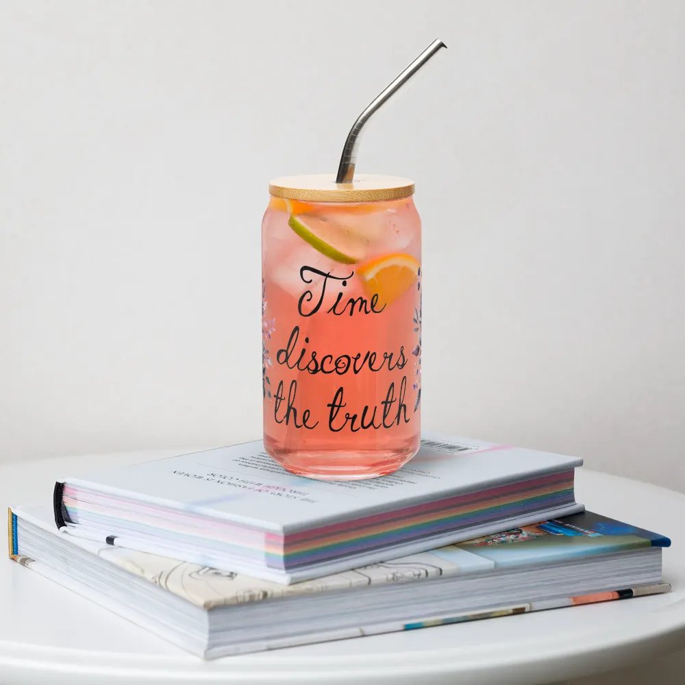 Seneca Quote Can-Shaped Glass product image (2)