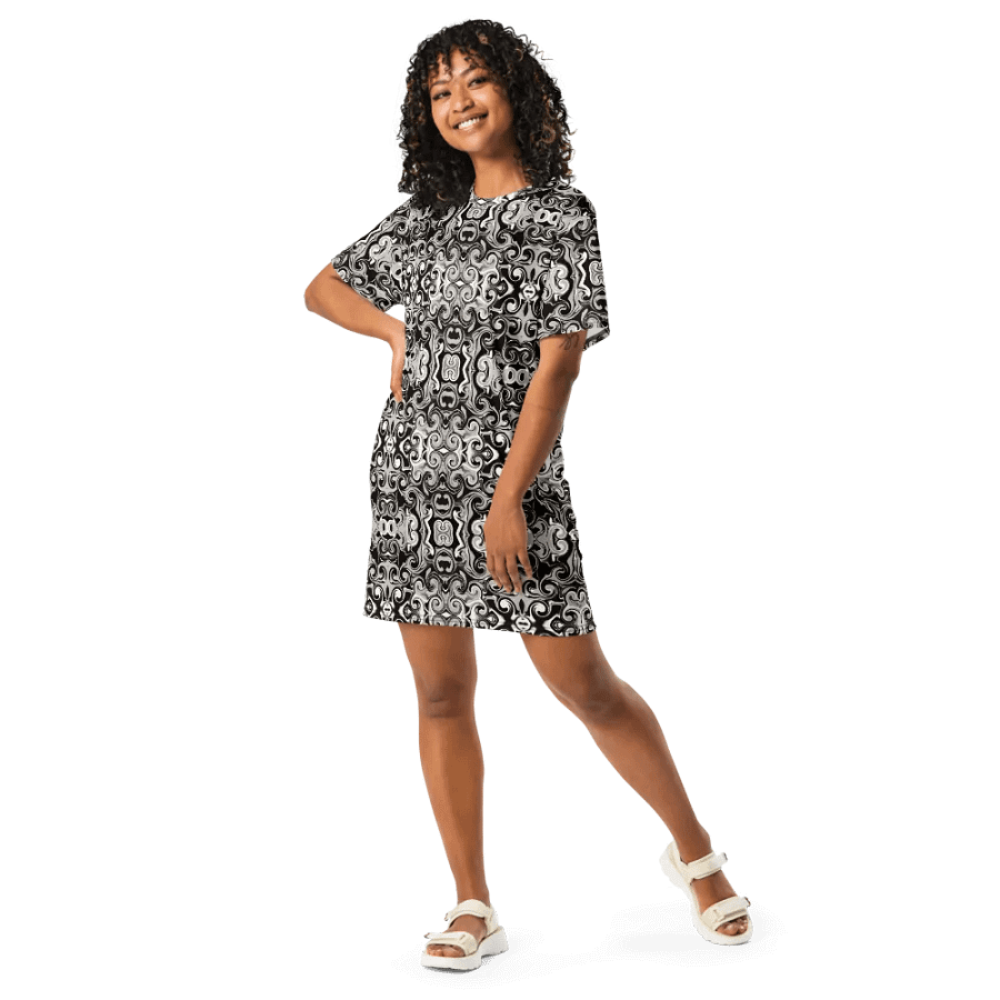 Baroque Swirls All-Over Dress product image (10)