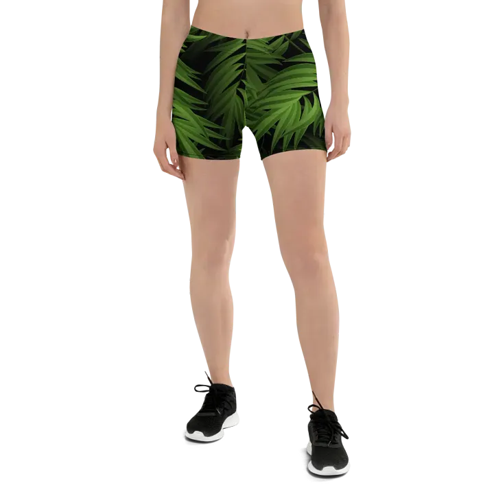 Tropical Oasis All-Over Print Shorts product image (1)