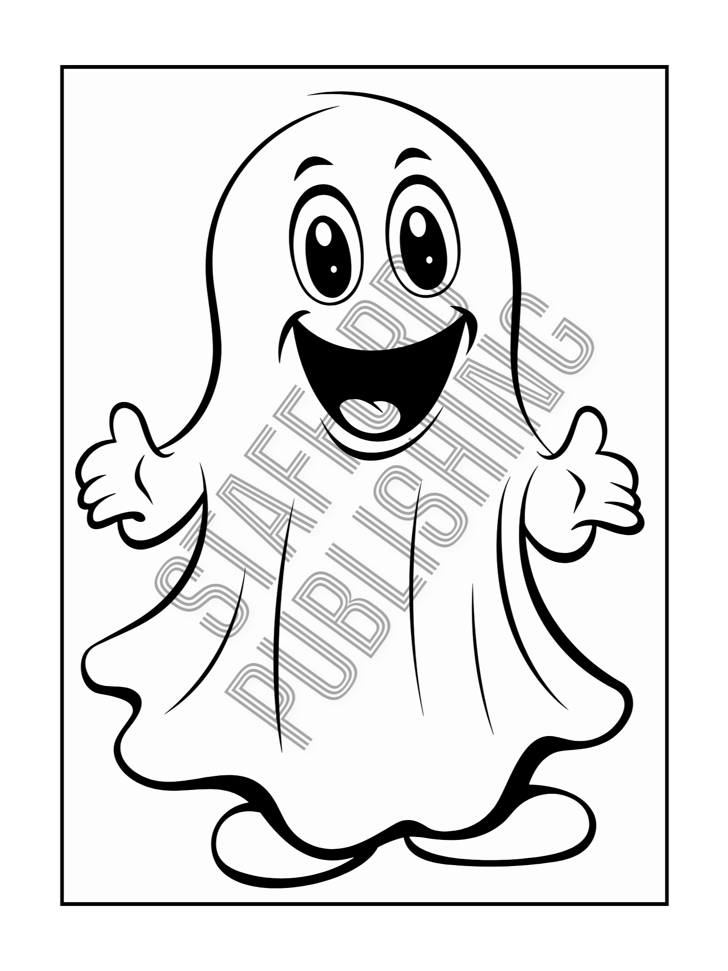 Halloween Coloring Book Printable Version product image (11)