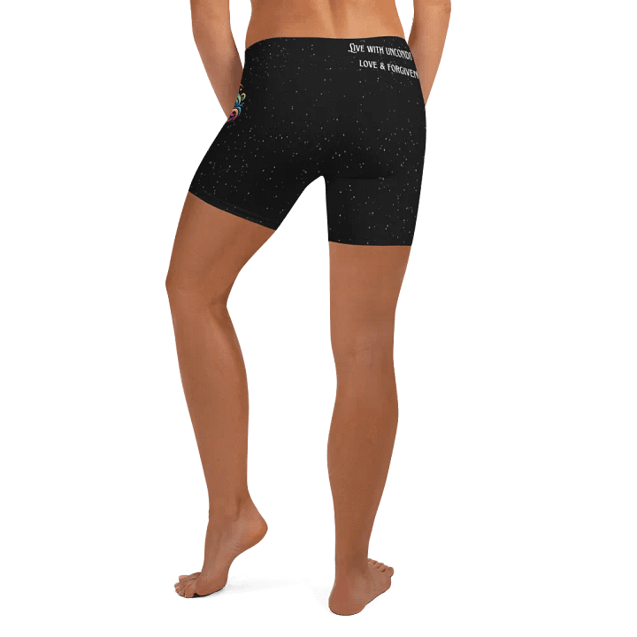 Celestial Crescent Moon Bike Shorts product image (2)