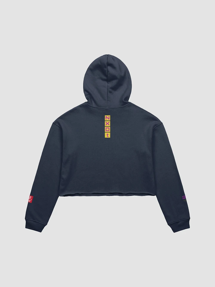 Neon Sun - Fleece Crop Hoodie - bnds1 product image (2)