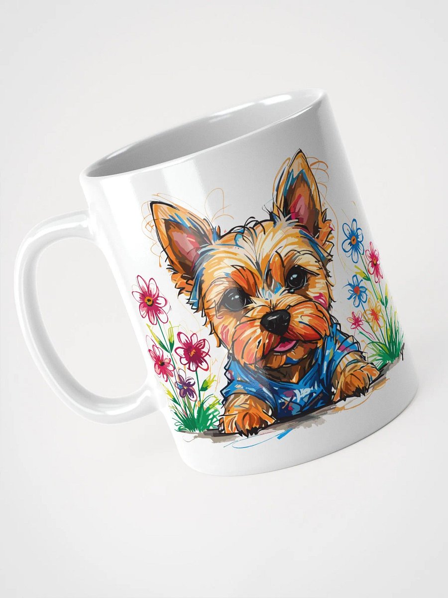 Scribbles Yorkshire Terrier 8 , Mug product image (5)