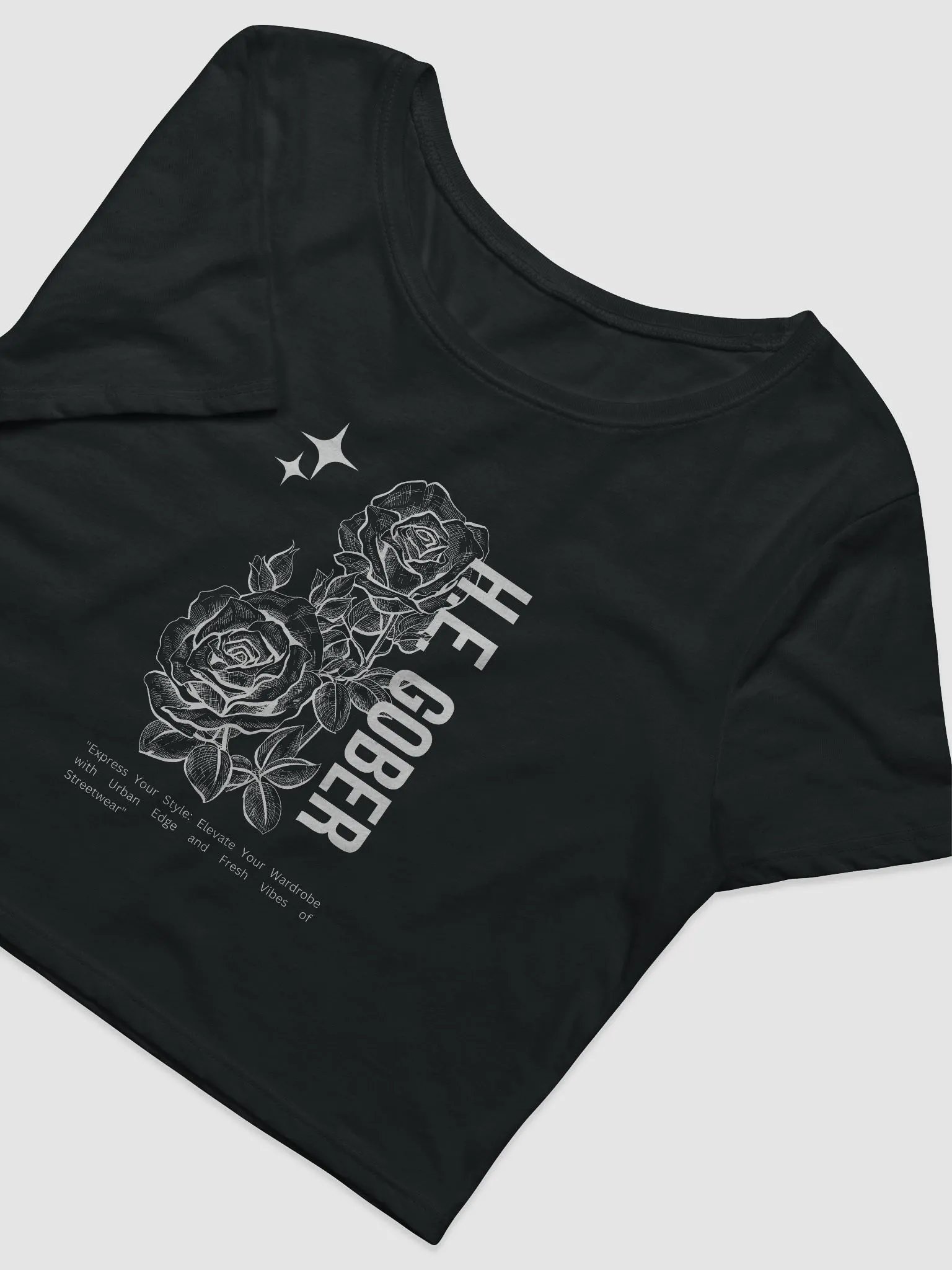 H.E. Gober Floral Crop Top product image (6)