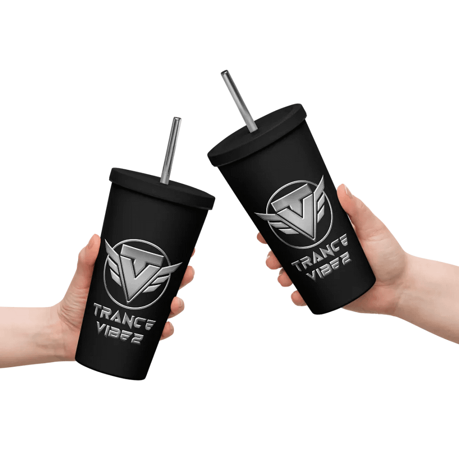 Trance Vibez Tumbler With Straw product image (13)
