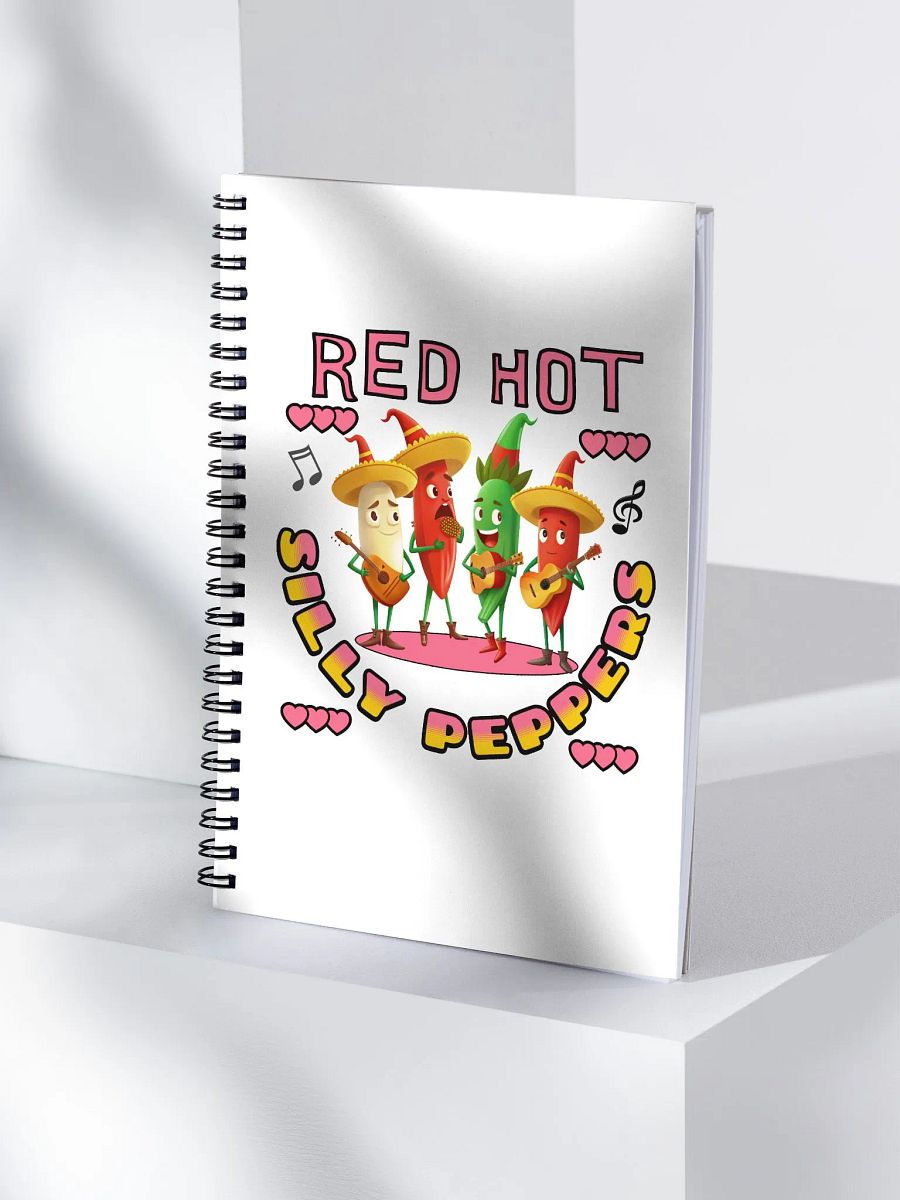 Red Hot Silly Peppers Musical Notebook product image (3)
