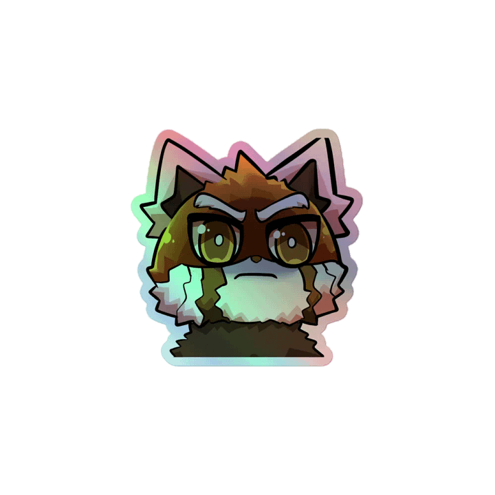 Holographic Stare Sticker product image (1)