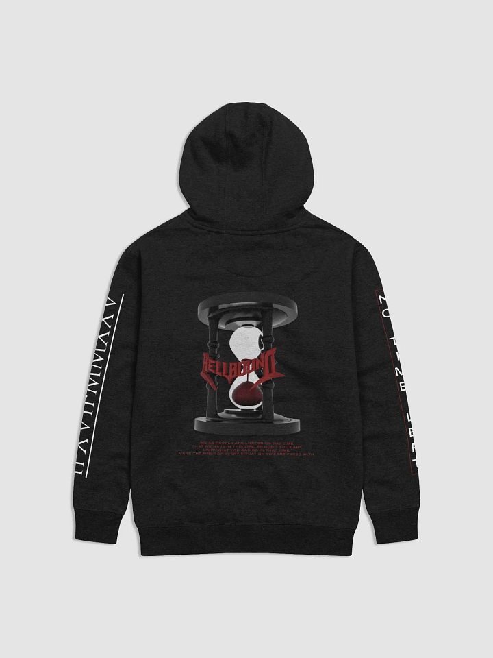 NO TIME LEFT | BLACK HOODIE product image (2)