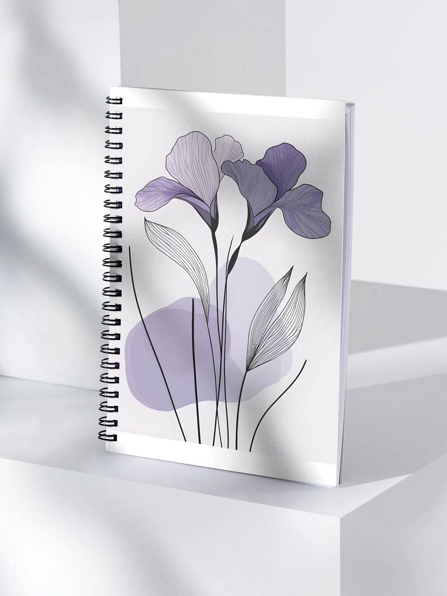 Iris Spiral Notebook product image (3)